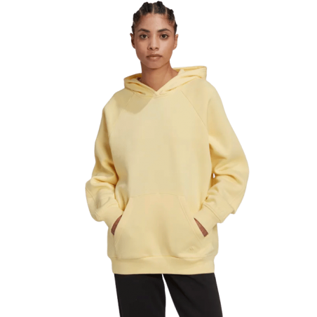 Achat vetements sport sweatshirts femme Adidas W ALL SZN BF HD devant porte