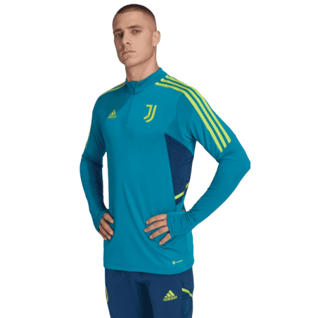 Achat football tenue clubs et nations Adidas JUVE TR TOP face porte