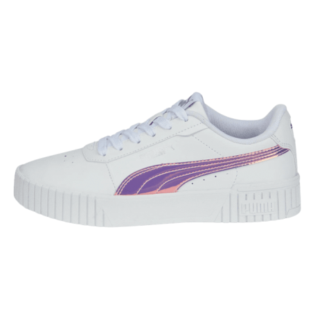 Achat sneakers puma fille JR CARINA 20 HOLO profil gauche