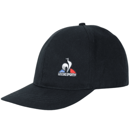 Achat casquette le coq sportif noir ESS CAP N 1 face