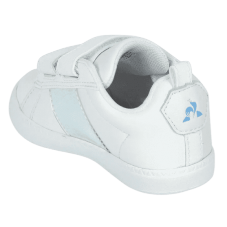 Achat sneakers le coq sportif enfant COURTCLASSIC INF IRIDESCENT profil arriere gauche