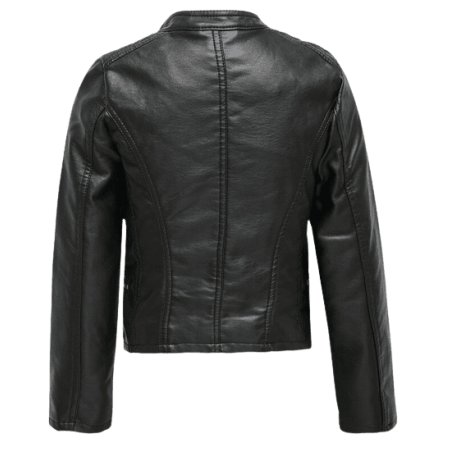 achat veste only femme KONFREYA FAUX LEATHER BIKER OTW NOOS dos