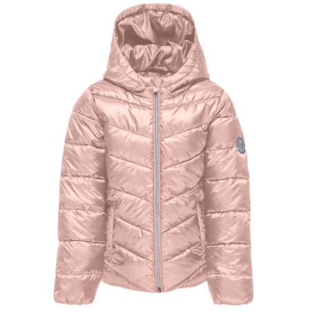 achat doudoune only enfant rose KOGTALIA NEA QUILTED AOP JACKET CP OTW face