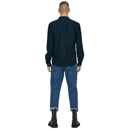 achat jean only homme ONSAVI BEAM D.BLUE PK 1420 NOOS dos porte