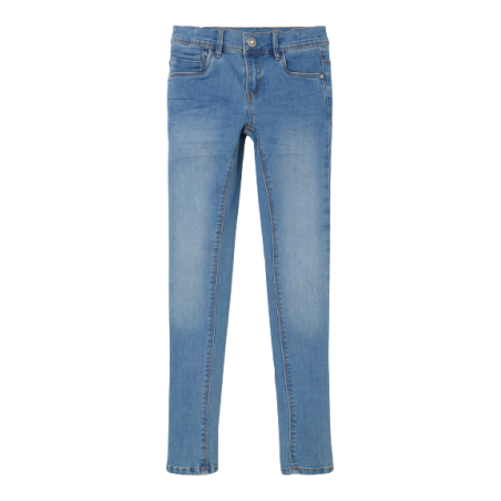 achat jean name it fille bleu NKFPOLLY SKINNY face