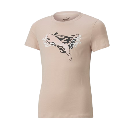 achat T-shirt Puma Fille G ALPHA face