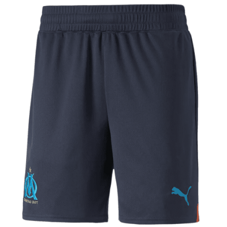 Short Olympique de Marseille Extérieur 2022-2023 Replica Puma Enfant face