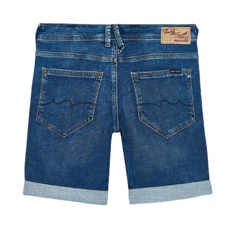 achat Short Teddy Smith Garçon SCOTTY 3 JR SWEAT DENIM dos