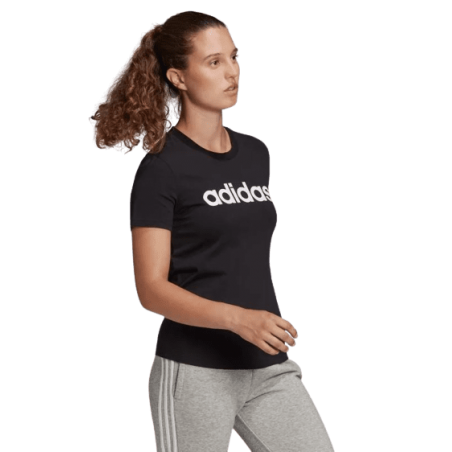 Achat t-shirt Adidas femme LIN T profil