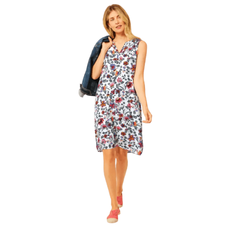 achat Robe Cecil Femme PRINT CREPE DRESS face porte