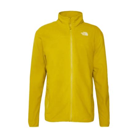 Achat veste polaire The North Face homme QUEST FZ jaune face