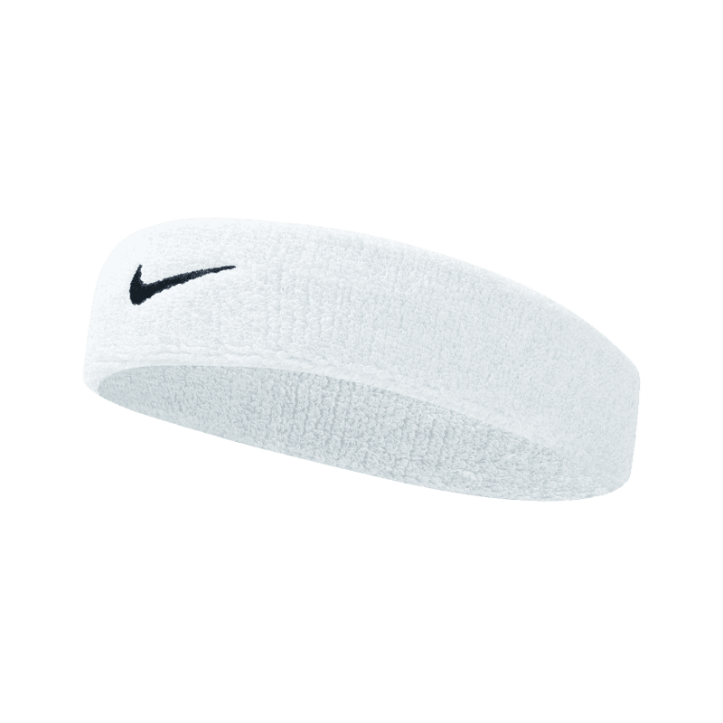 Nike TIPPED SWOOSH SPORT Bandeau Cheveux Noir Blanc