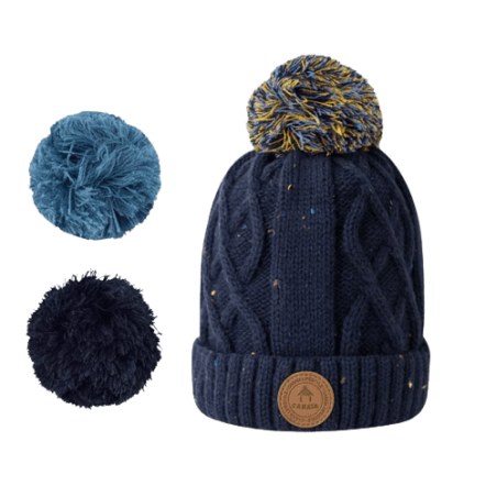 Bonnet Cabaïa enfant JUS DE POMME navy