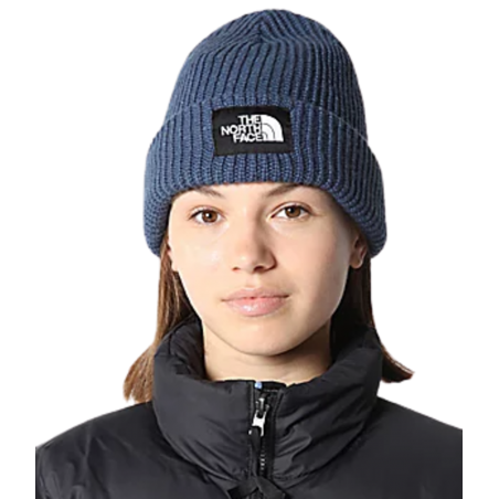 achat Bonnet The North Face SALTY DOG Bleu foncé face porte