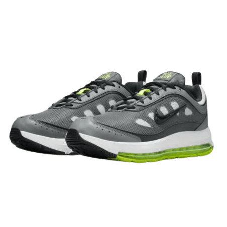 Achat chaussure Nike homme AIR MAX AP gris/vert profil 2 pieds