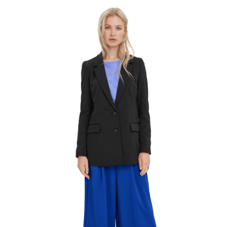 achat Blazer Vero Moda Femme VMLUCCA Noir face porte