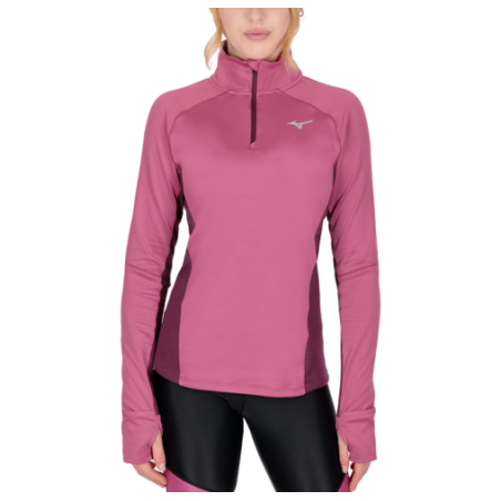 achat Haut de running Mizuno Femme WARMALITE HZ face