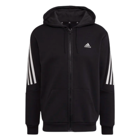 achat Sweat à capuche zippé Adidas Homme M FI 3S FZ face