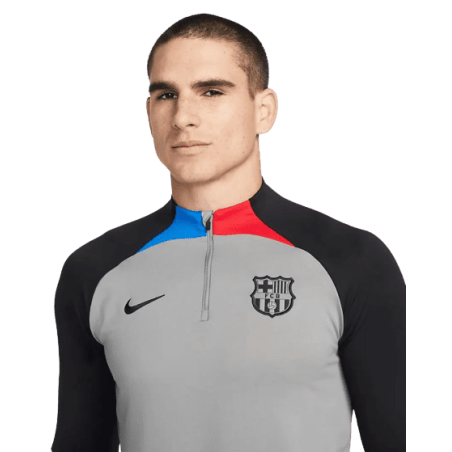 Achat sweat d'entrainement FC Barcelone homme 2022-2023 poitrine