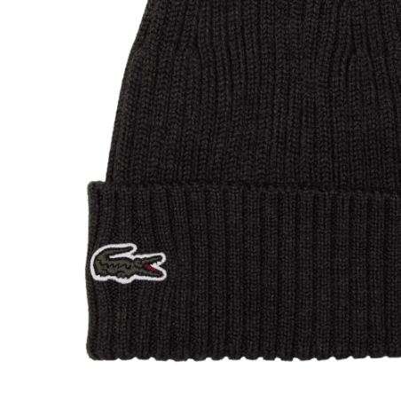 Bonnet Lacoste homme CORE ESSENTIALS Gris fonce Clickandsport