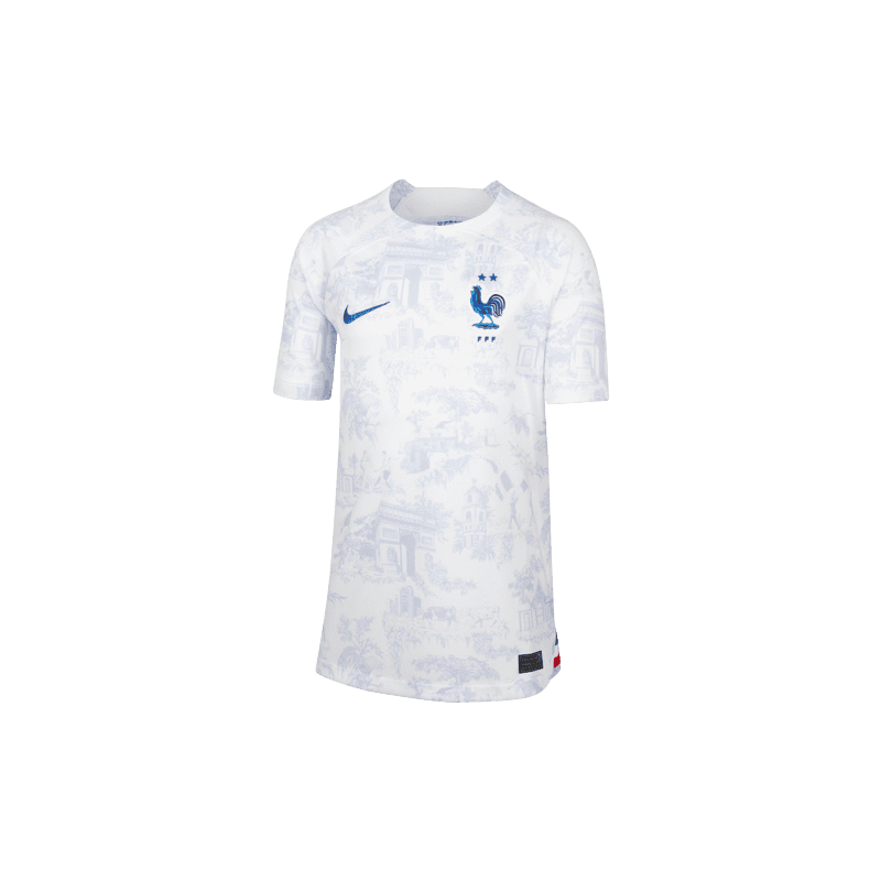 Maillot junior Equipe de France extérieur 2022 sur