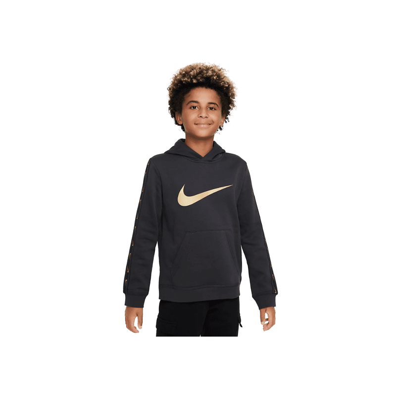 Sweat à capuche nsw si multi-logos noir garçon - Nike