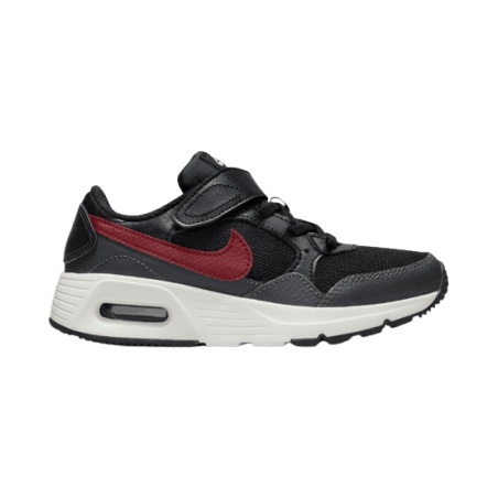 achat Chaussure Nike Enfant AIR MAX SC (PSV) Noir/Rouge profil droit