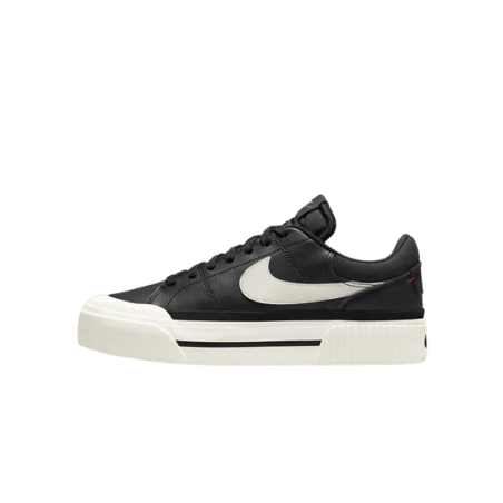 achat Chaussure Nike Femme NIKE COURT LEGACY LIFT Noir profil gauche