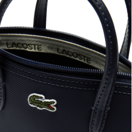 achat Mini sac cabas Lacoste L.12.12 CONCEPT Bleu marine intérieur