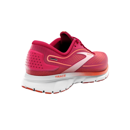 achat Chaussure de running Brooks Femme TRACE 2 Rose profil arriere droit