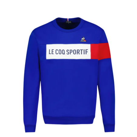 achat Sweat Le Coq Sportif Homme TRI CREW SWEAT N1 Bleu face