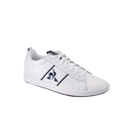 achat Chaussure Le Coq Sportif Homme COURTCLASSIC SPORT Blanc profil avant droit