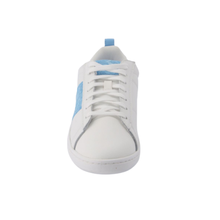 achat Chaussure Le Coq Sportif Femme COURTCLASSIC PLANTS Blanc/Bleu face