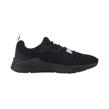 achat Chaussure Puma Enfant INF WIRED RUN noire profil droit