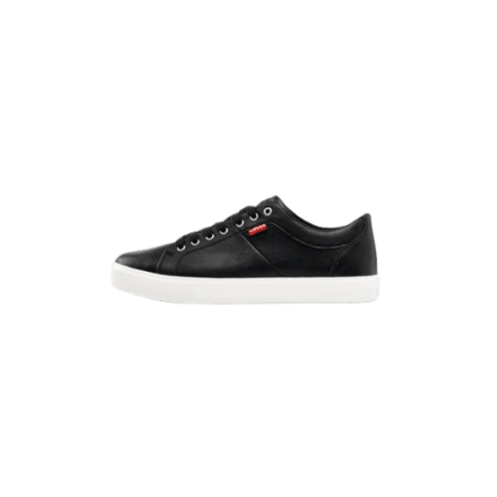 achat Chaussure Levi's Femme WOODWARD S noire profil gauche