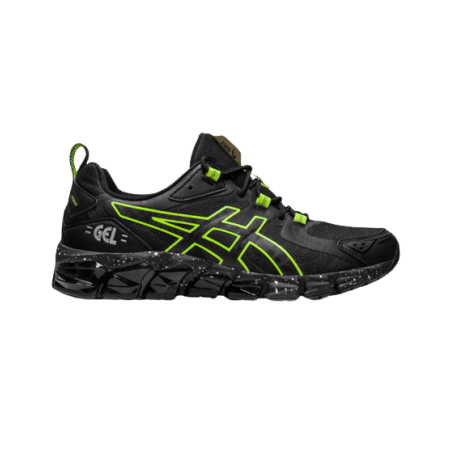 achat Chaussure Asics Homme GEL-QUANTUM 180 noir/vert profil droit