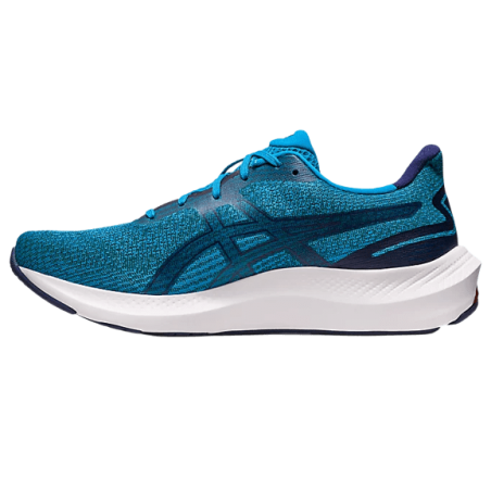 achat Chaussure de running Asics Homme GEL-PULSE 14 bleu profil gauche