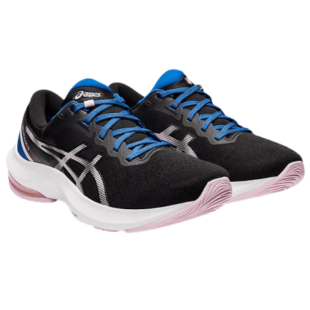 achat Chaussure de running Asics Femme GEL-PULSE 13 noir profil droit deux chaussures