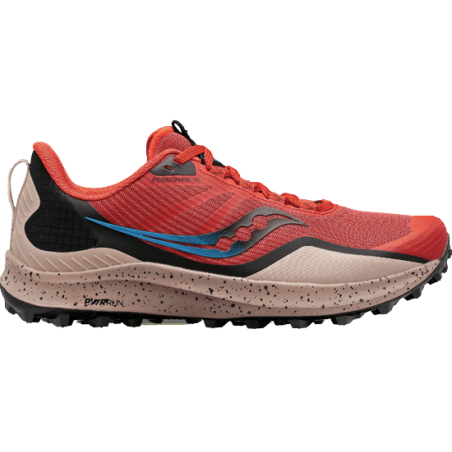 achat chaussure de Trail Saucony Homme PEREGRINE 12 rouge profil droit