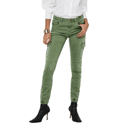 achat Pantalon cargo Only Femme ONLMISSOURI face porte