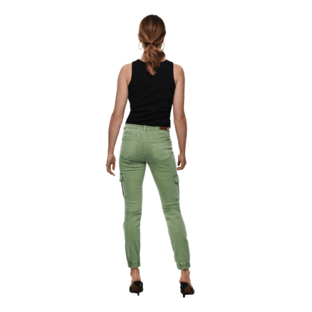 achat Pantalon cargo Only Femme ONLMISSOURI face porté