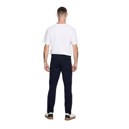 achat Pantalon chino Only & Sons Homme ONSMARK Bleu dos porté