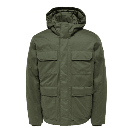 achat Parka Only & Sons homme ONSCEDRIC Vert face