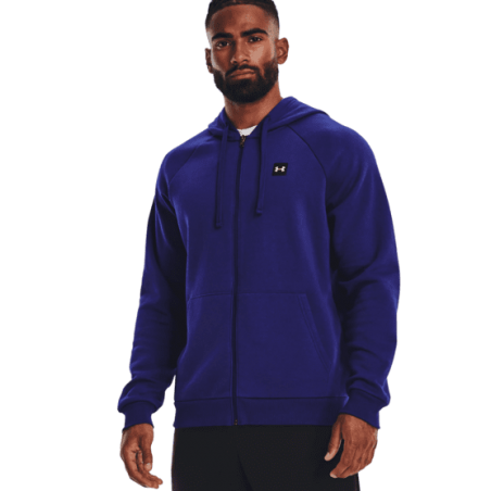 achat Sweat zippé Under Armour Homme UA Rival Fleece FZ face porté