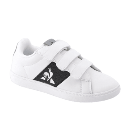 Achat Chaussure Le Coq Sportif  COURTCLASSIC PS 2 TONES Blanc profil avant droit