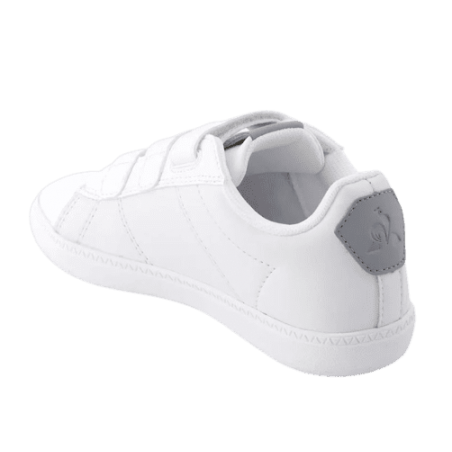 Achat Chaussure Le Coq Sportif  COURTCLASSIC PS 2 TONES Blanc profil arriere gauche