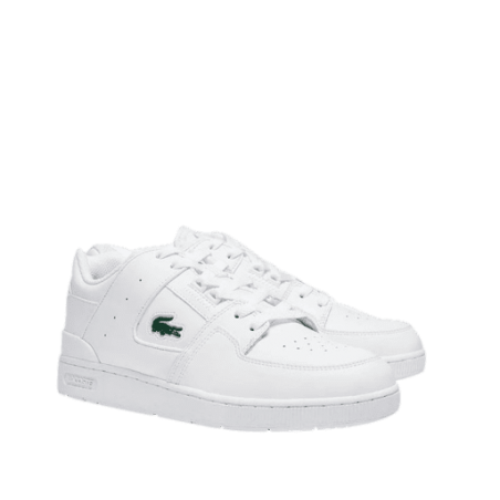 achat Chaussure Lacoste Homme COURT CAGE profil droit deux chaussures