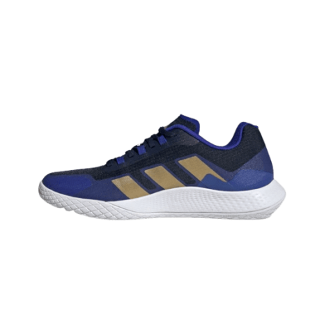 Achat Chaussure de Handball Adidas homme FORCEBOUNCE 2.0 bleu profil gauche