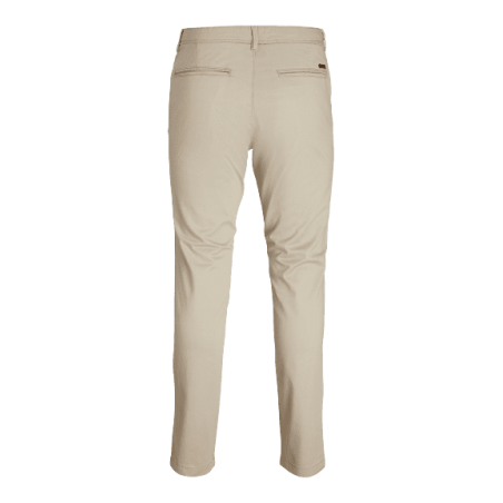 achat Pantalon chino Jack and Jones Homme JPSTMARCO JJBOWIE Beige dos