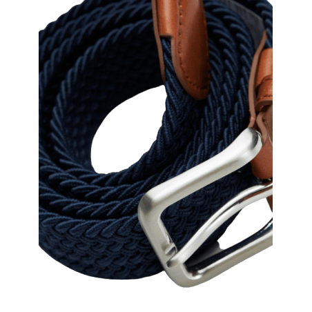 achat Ceinture Jack and Jones Homme JACSPRING Bleu détail boucle